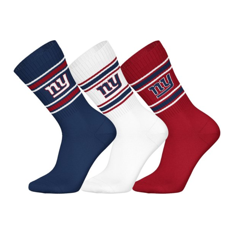 NFL New York Giants 3-pack Crew Socks