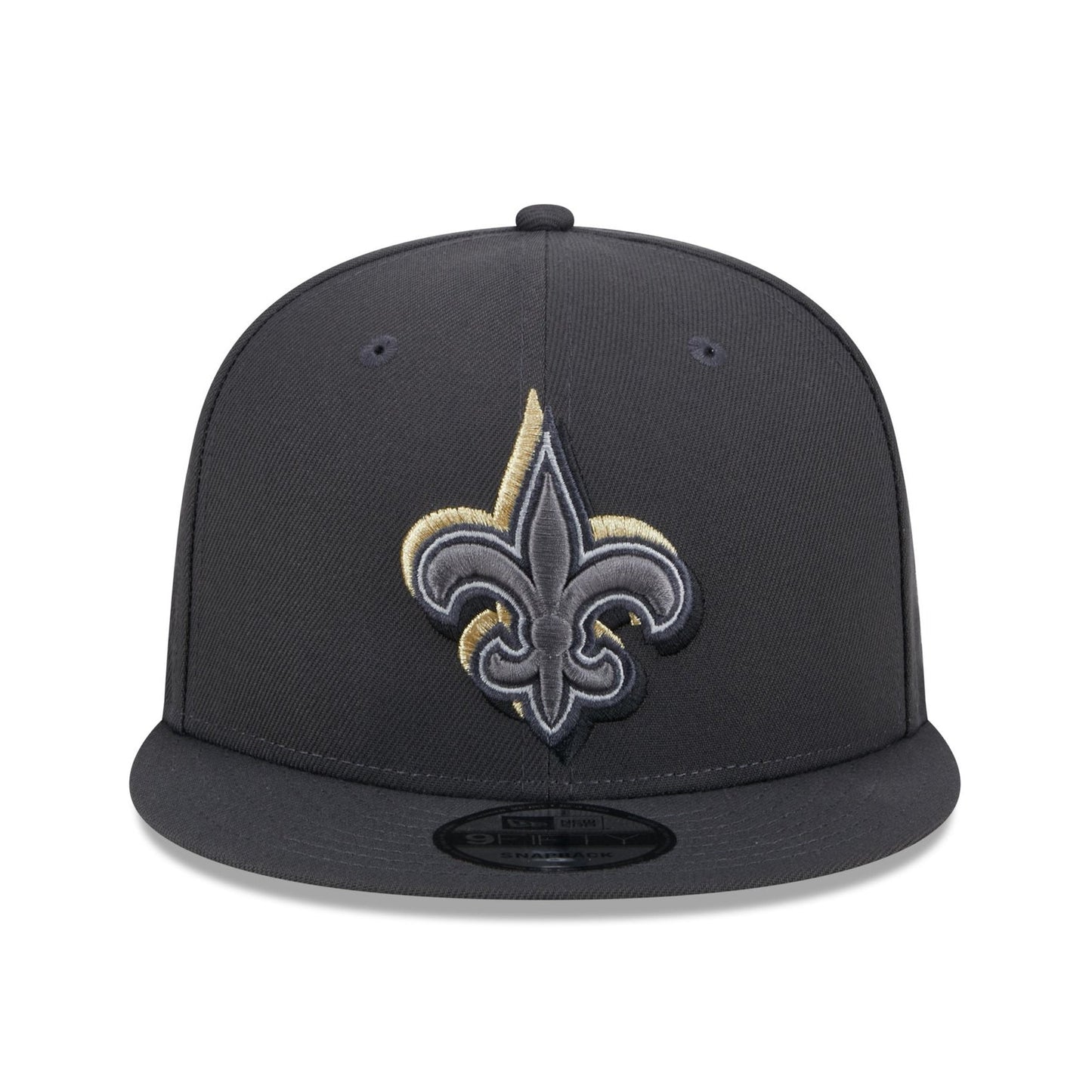New Era 9Fifty NFL Graphite New Orleans Saints 2024 Draft Snapback