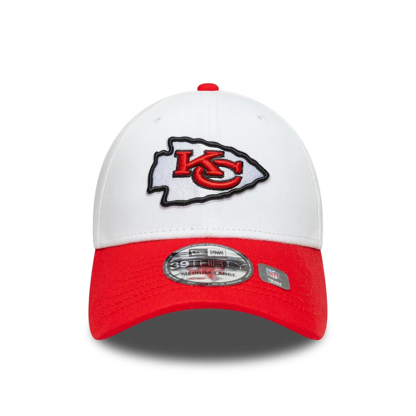 New Era - 39Thirty NFL Team Logo White Kansas City Chiefs