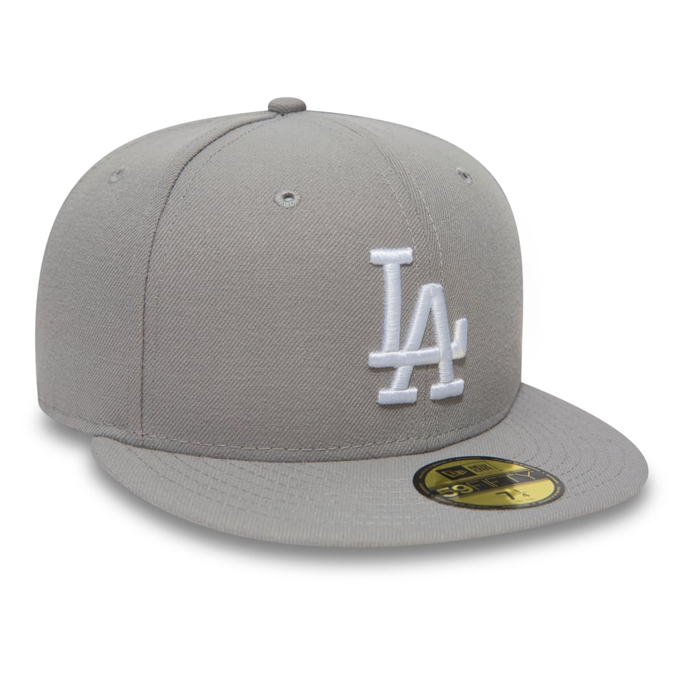 New Era - 59Fifty MLB LA Dodgers Essential Grey, Fitted