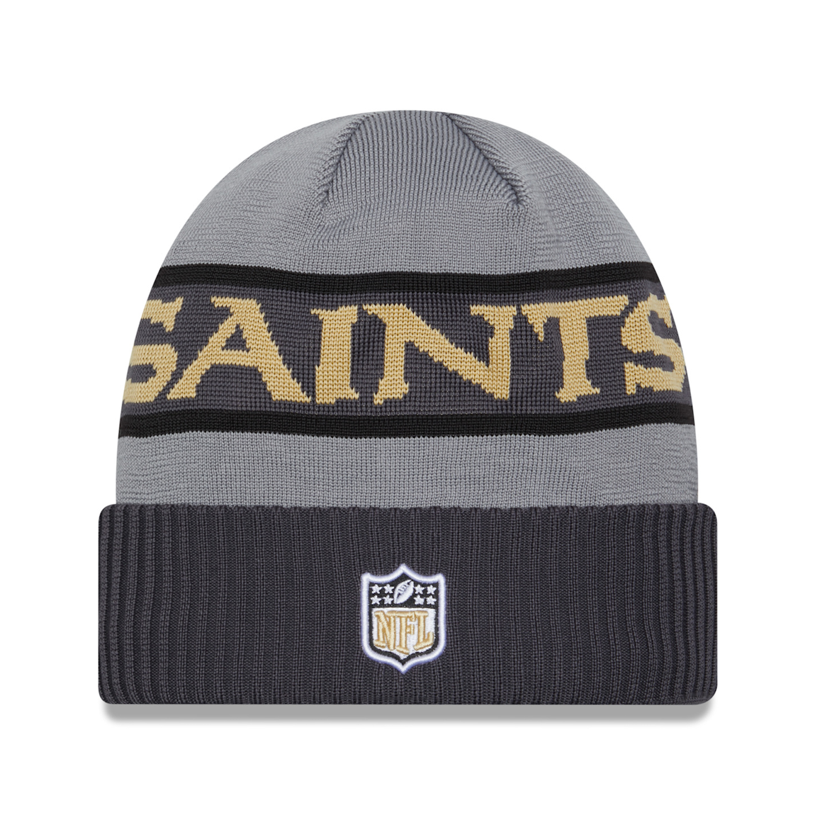 New Era - NFL Tech Knit Sideline 2023 Pipo New Orleans Saints Harmaa
