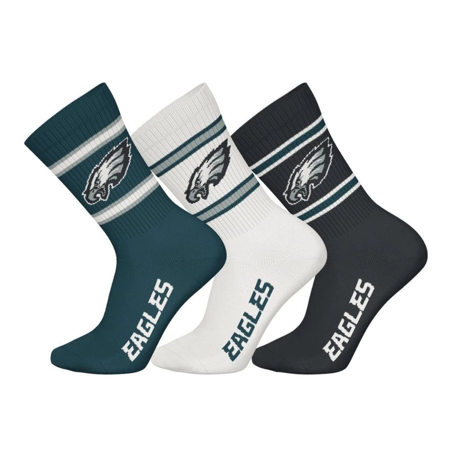 NFL Philadelphia Eagles 3-pack Crew -sukat
