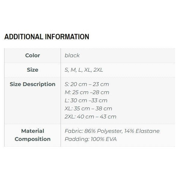MM - Padded Compression Sleeves