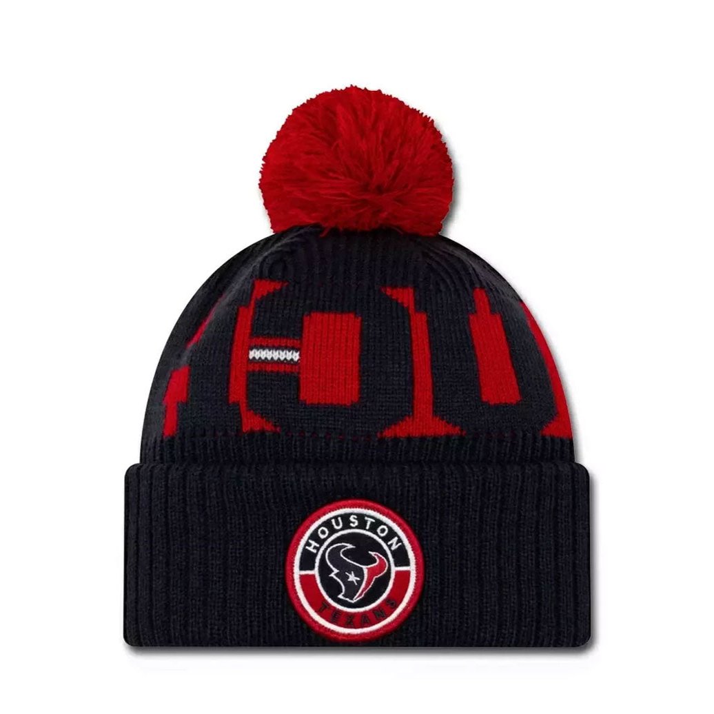 New Era - NFL Sideline Bobble Knit 2020 Houston Texans