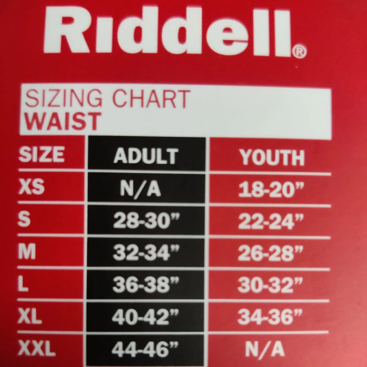 Riddell - Integroidut harkkahousut