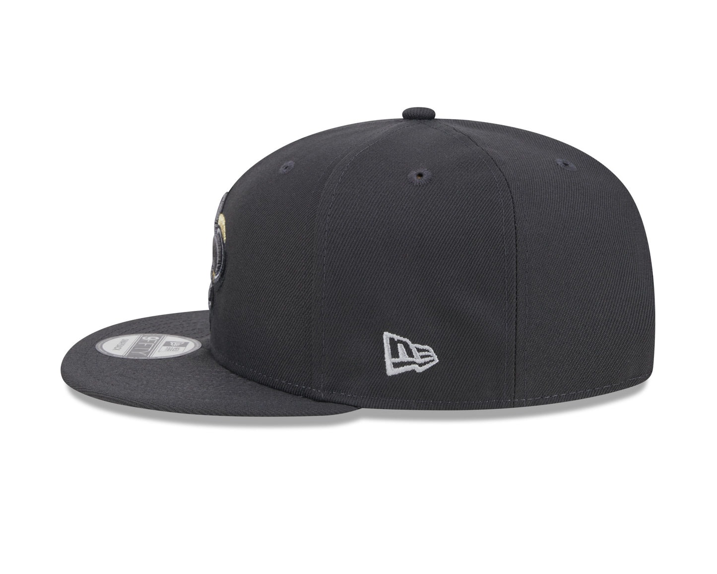 New Era 9Fifty NFL Graphite New Orleans Saints 2024 Draft Snapback
