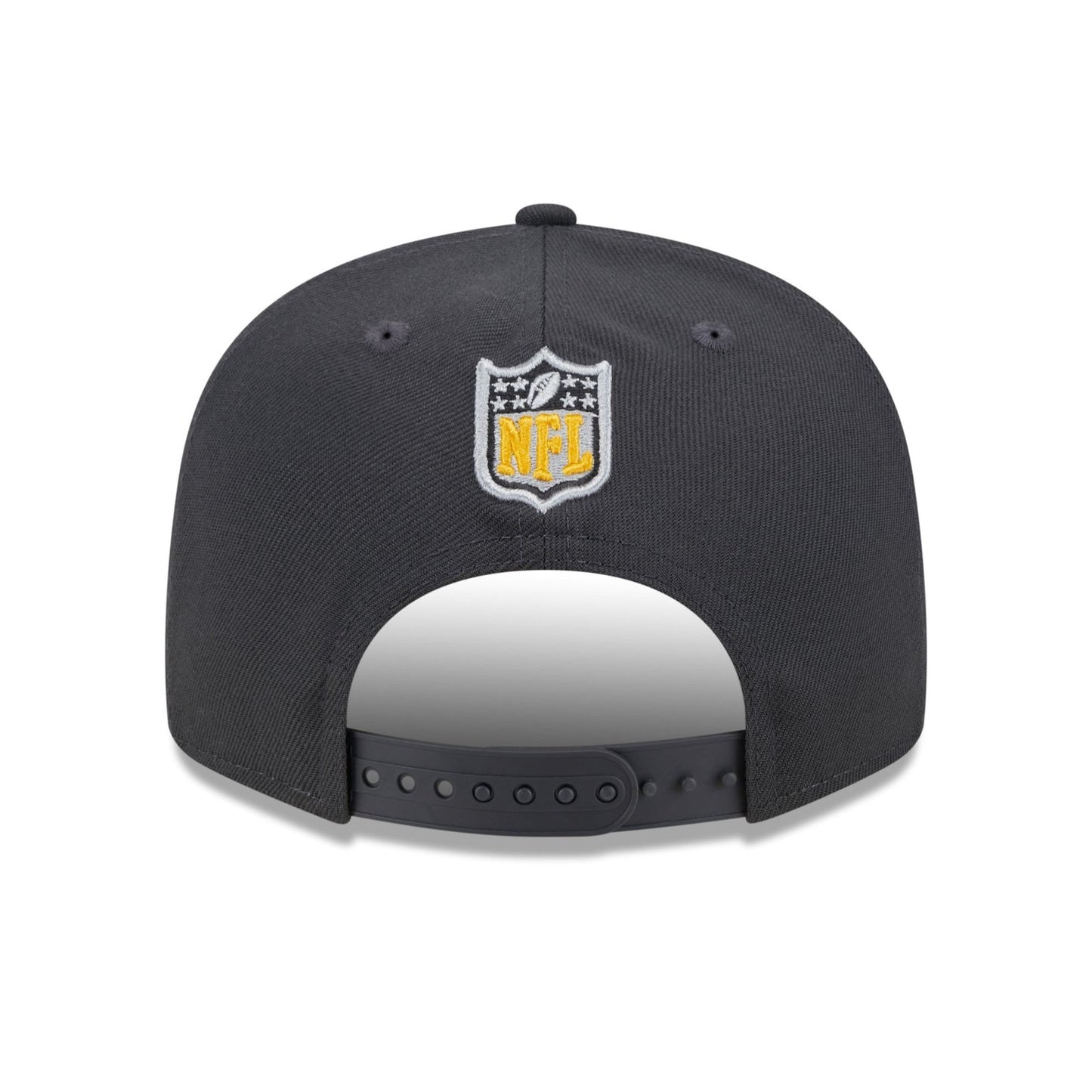 New Era 9Fifty Graphite Pittsburgh Steelers 2024 Draft Snapback