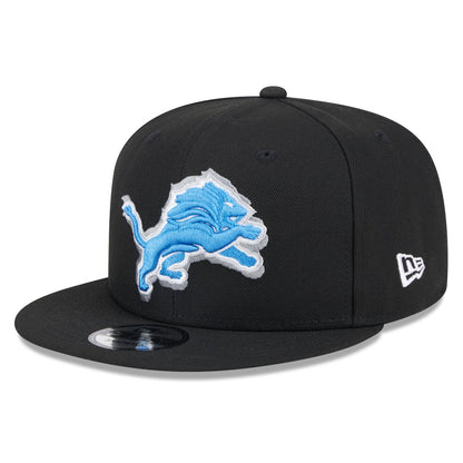 New Era 9Fifty NFL Black Detroit Lions 2024 Draft Snapback