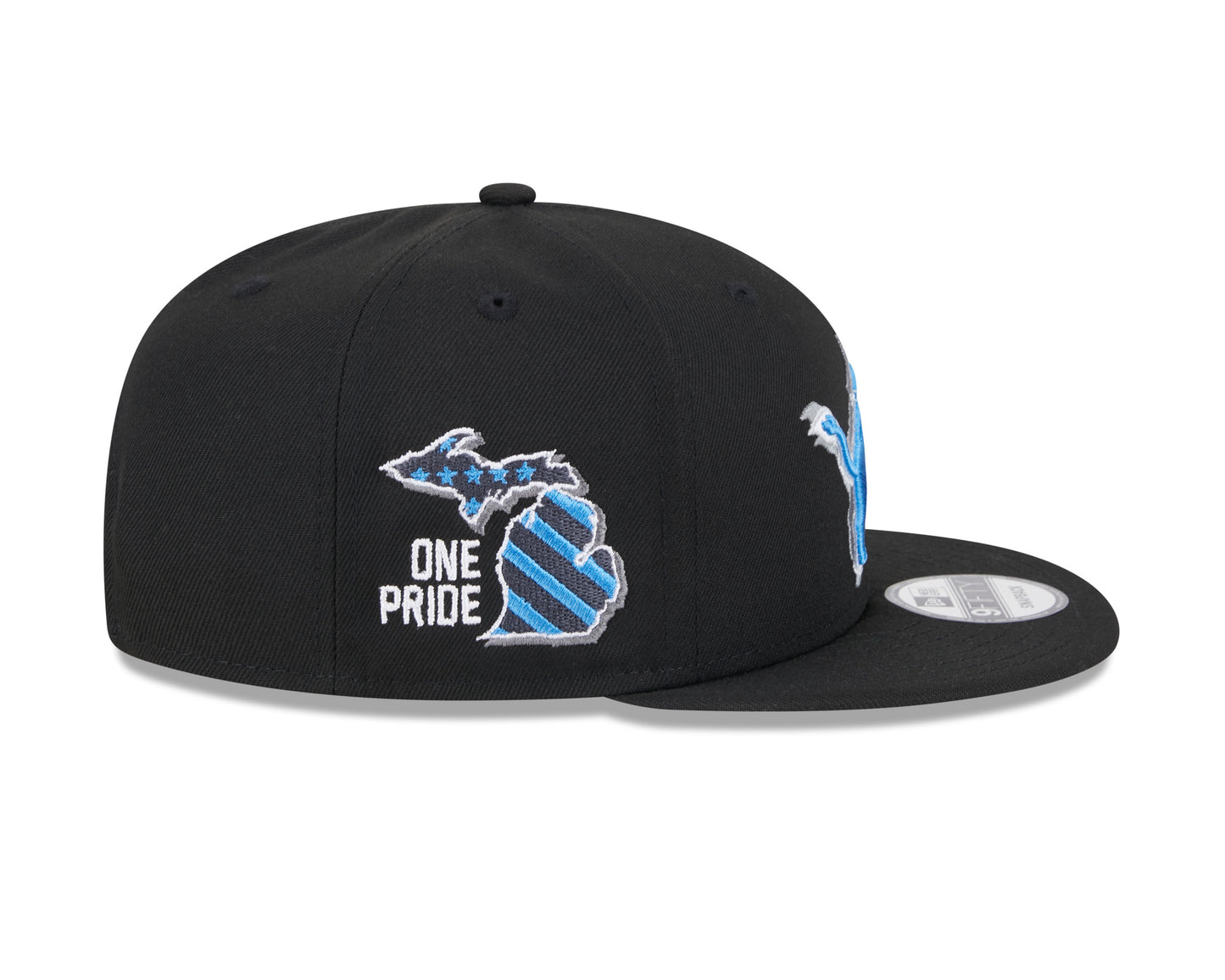 New Era 9Fifty NFL Black Detroit Lions 2024 Draft Snapback