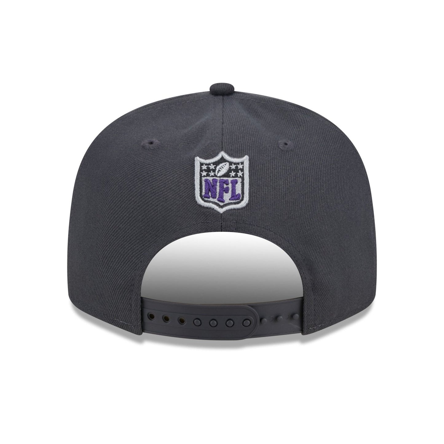 New Era 9Fifty NFL Graphite Baltimore Ravens 2024 Draft Snapback