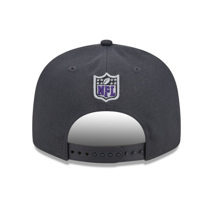 New Era 9Fifty NFL Graphite Baltimore Ravens 2024 Draft Snapback