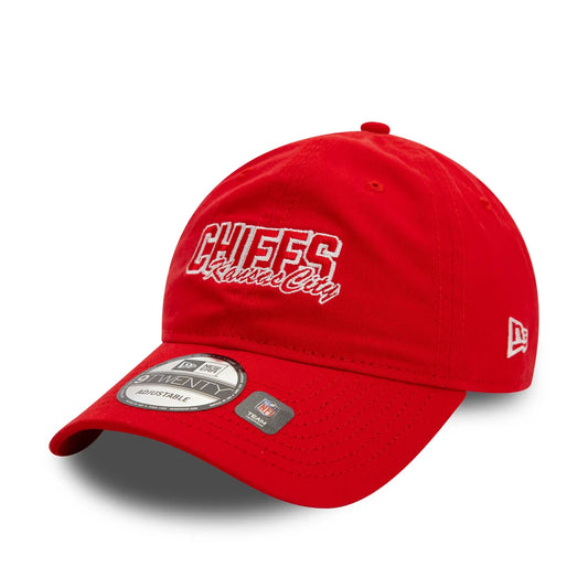 New Era - NFL 9Twenty Script Adjustable Kansas City Chiefs Cap