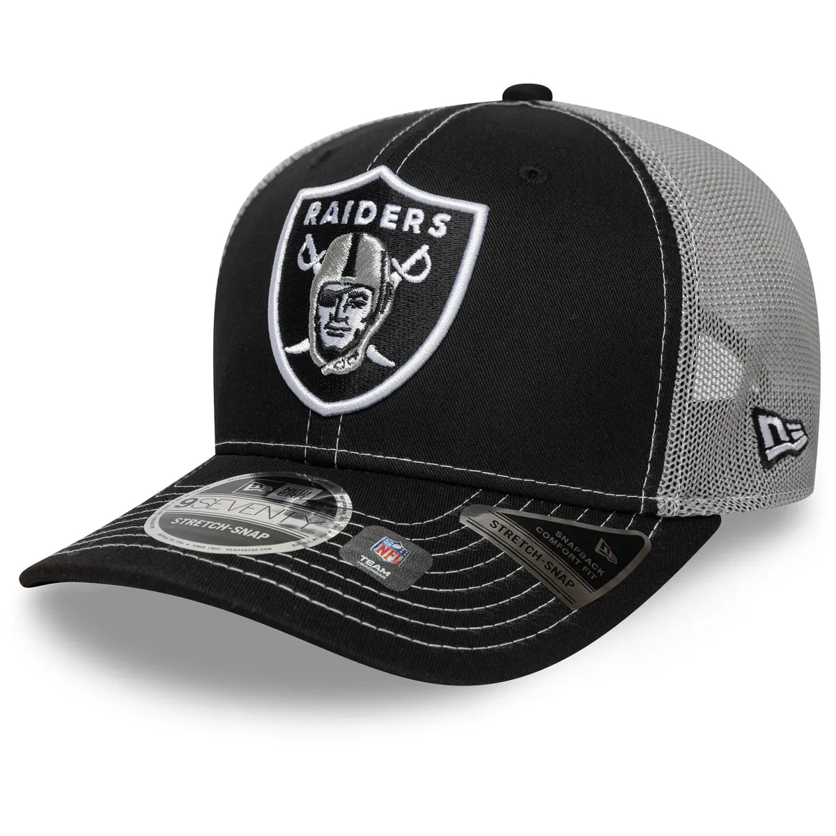New Era - 9SEVENTY NFL SS Trucker Contrast Stitch Las Vegas Raiders