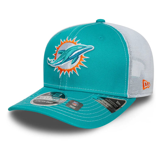 New Era - 9SEVENTY NFL SS Trucker Contrast Stitch Miami Dolphins