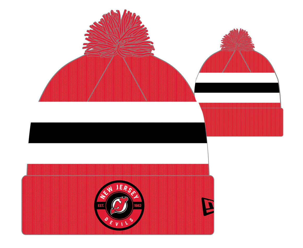 New Era - NHL Knit Banded 26001 New Jersey Devils beanie