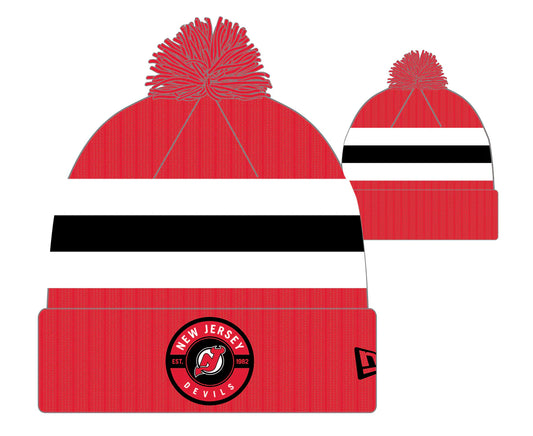 New Era - NHL Knit Banded 26001 New Jersey Devils beanie