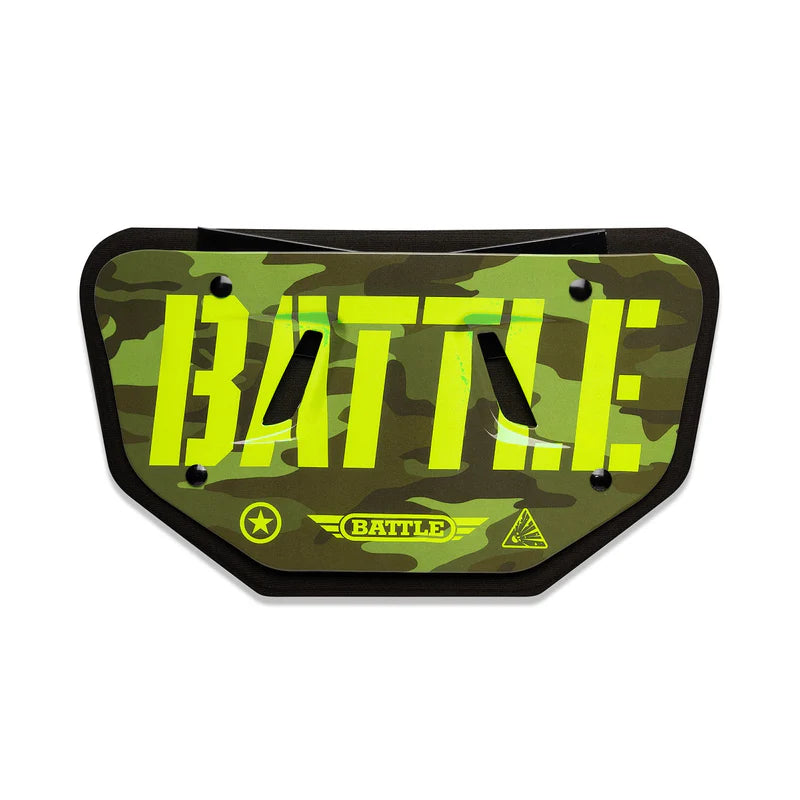 Battle - Back Plate Stencil Camo