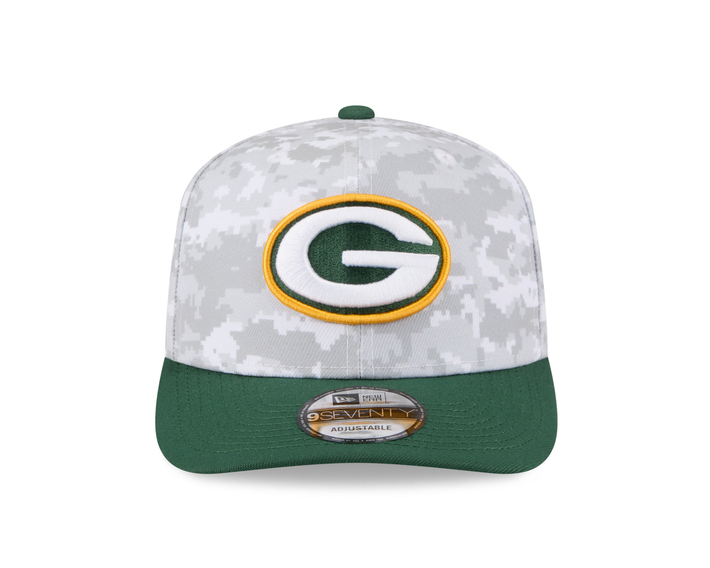 New Era - NFL 9Seventy Salute To Service Stretch Snap Green Bay Packers lippis