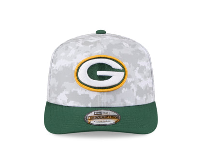New Era - NFL 9Seventy Salute To Service Stretch Snap Green Bay Packers lippis