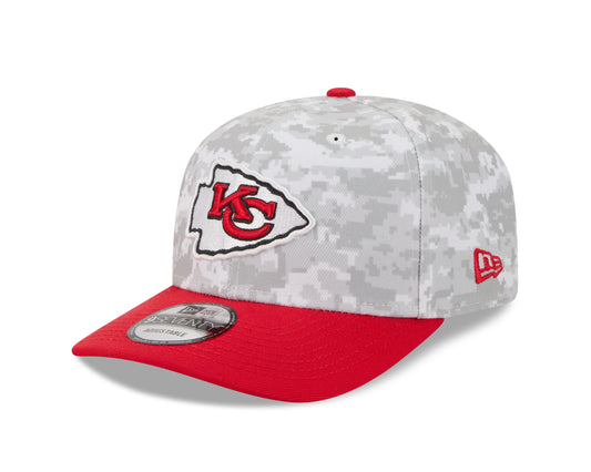 New Era - NFL 9Seventy Salute To Service Stretch Snap Kansas City Chiefs lippis