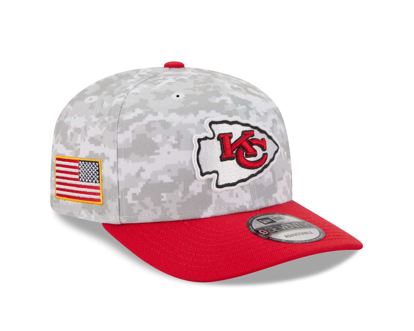 New Era - NFL 9Seventy Salute To Service Stretch Snap Kansas City Chiefs lippis