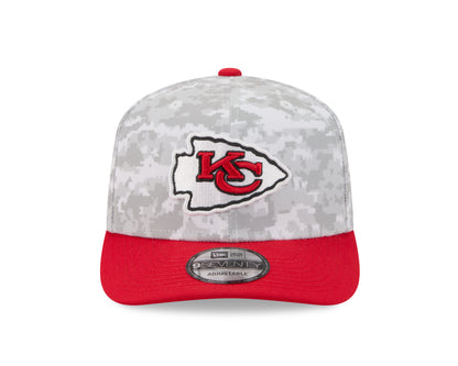 New Era - NFL 9Seventy Salute To Service Stretch Snap Kansas City Chiefs lippis