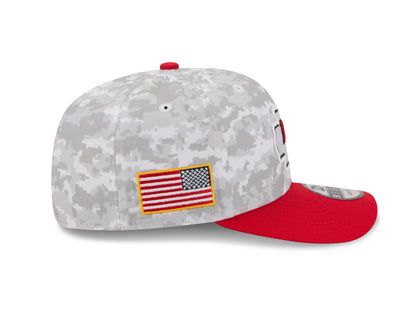 New Era - NFL 9Seventy Salute To Service Stretch Snap Kansas City Chiefs lippis