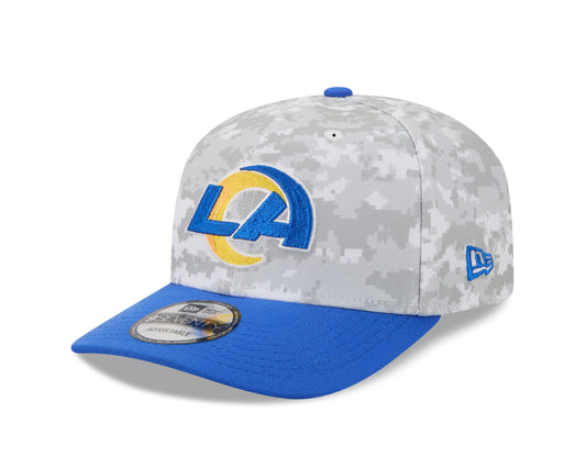 New Era - NFL 9Seventy Salute To Service Stretch Snap Los Angeles Rams lippis
