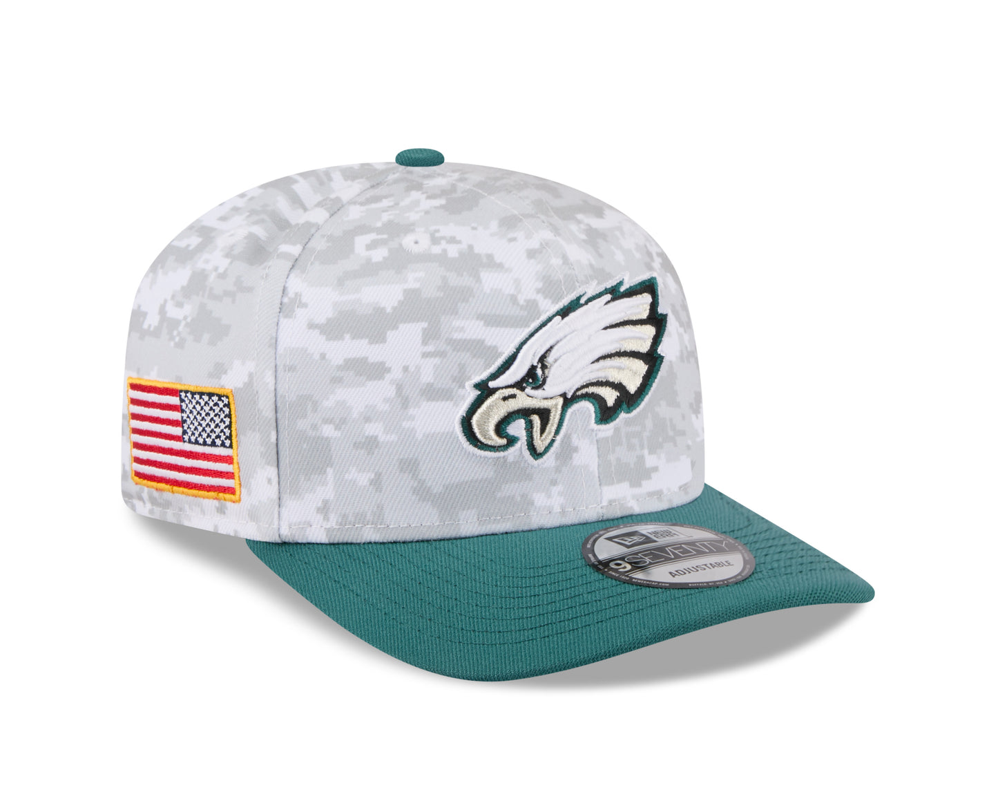 New Era - NFL 9Seventy Salute To Service Stretch Snap Philadelphia Eagles lippis