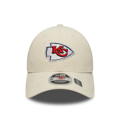New Era - NFL 9Forty M-Crown Cord Cream Kansas City Chiefs Lippis