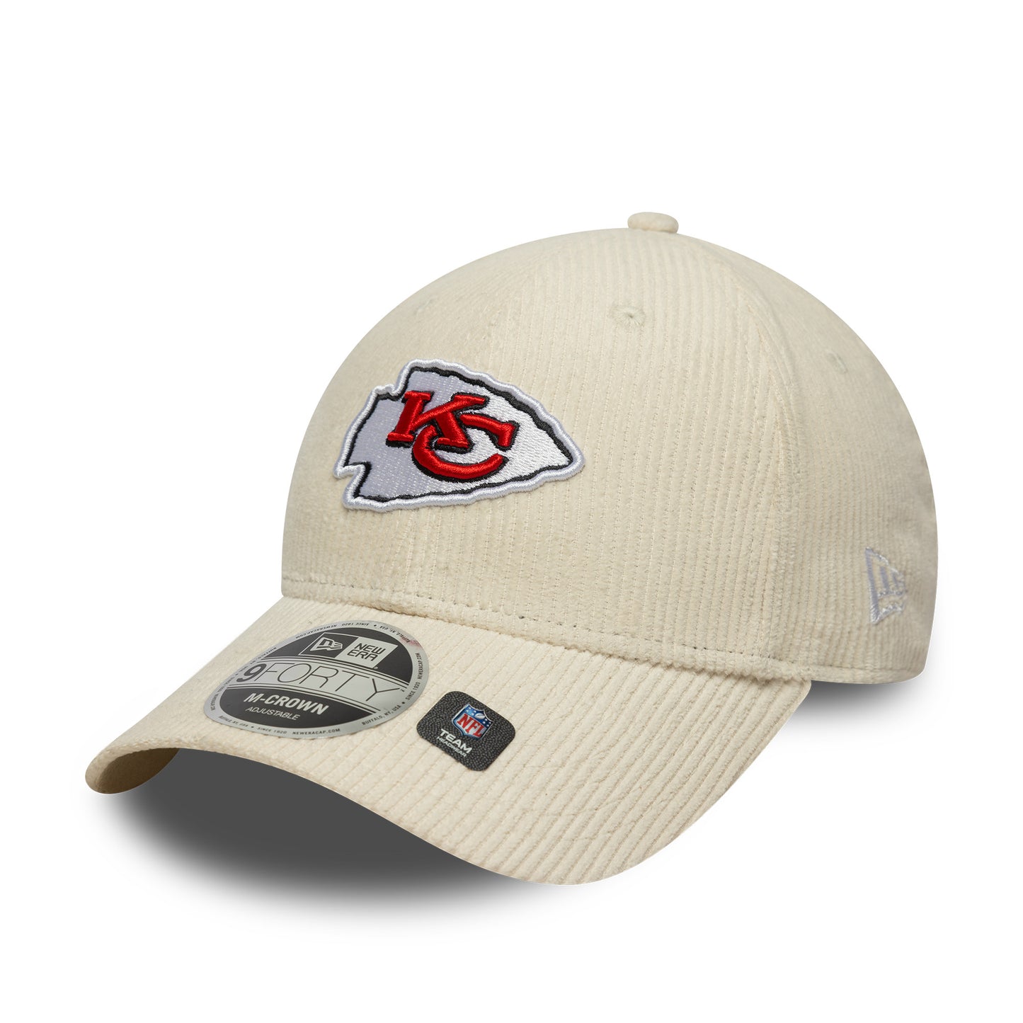 New Era - NFL 9Forty M-Crown Cord Cream Kansas City Chiefs Lippis