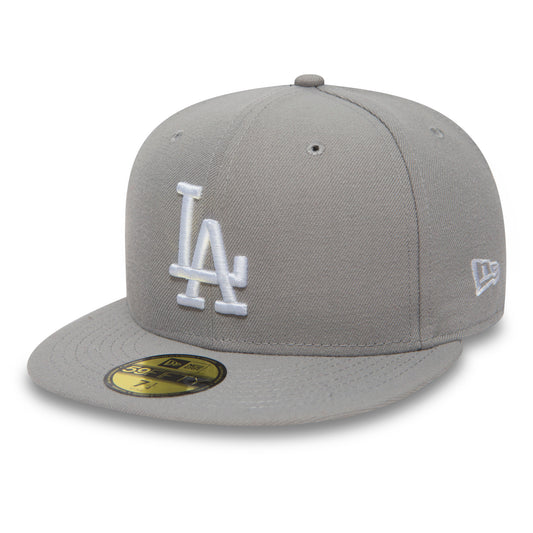 New Era - 59Fifty MLB LA Dodgers Essential Gray, Fitted