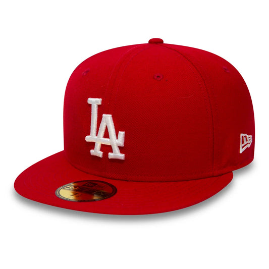 New Era - 59Fifty MLB LA Dodgers Essential Red, Fitted