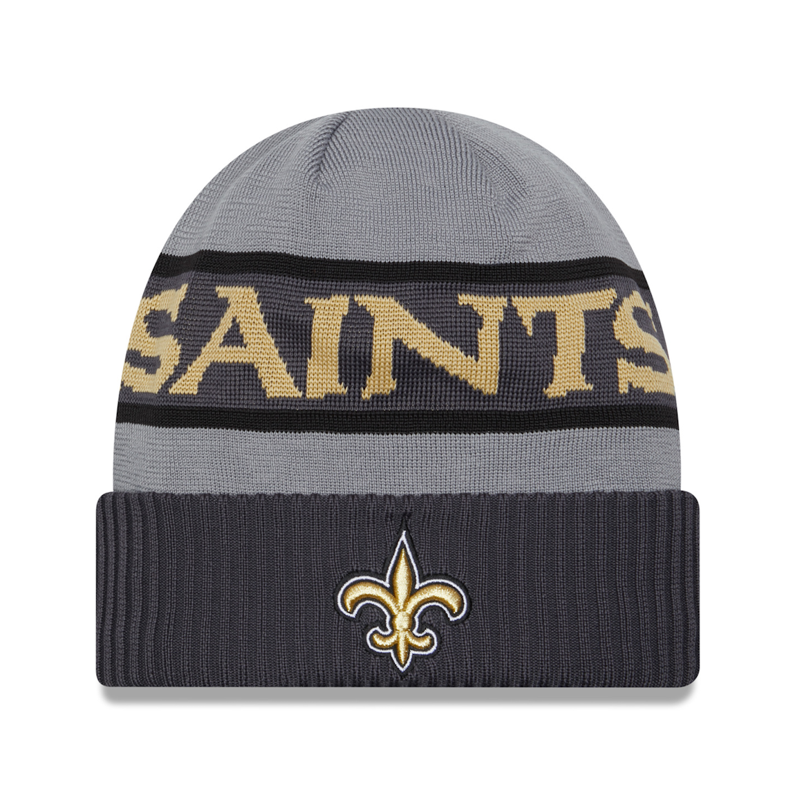 New Era - NFL Tech Knit Sideline 2023 Pipo New Orleans Saints Harmaa