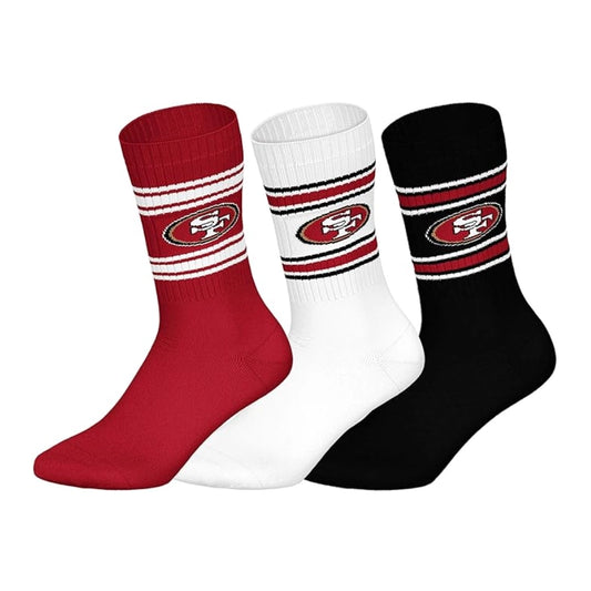 NFL San Francisco 49ers 3-pack Crew -sukat