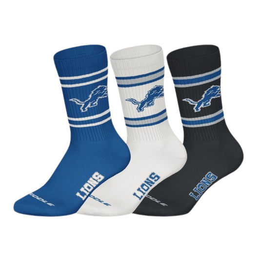 NFL Detroit Lions 3-pack Crew -sukat