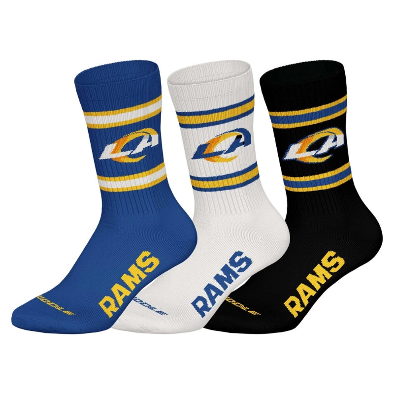 NFL Los Angeles Rams 3-pack Crew -sukat