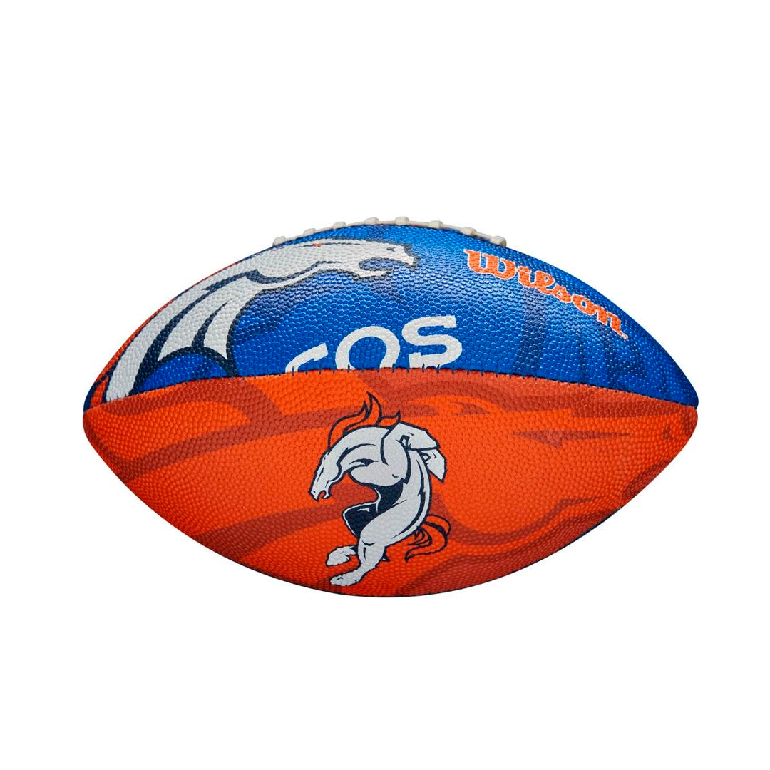 Wilson - NFL Team logo jr. football Denver Broncos