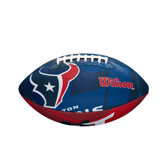 Wilson - NFL Team logo jr. jalkapallo Houston Texans