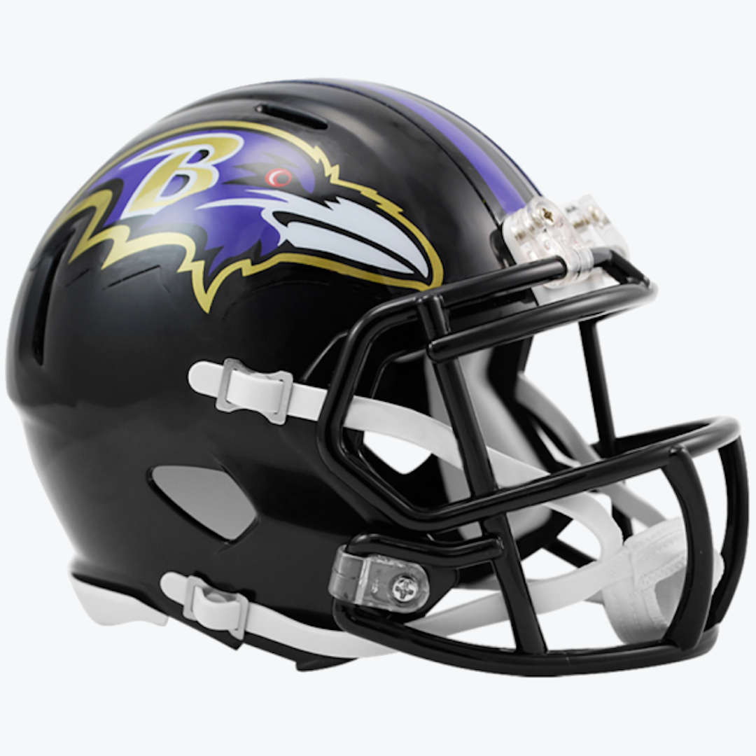 Riddell - NFL Baltimore Ravens Mini Speed Kypärä
