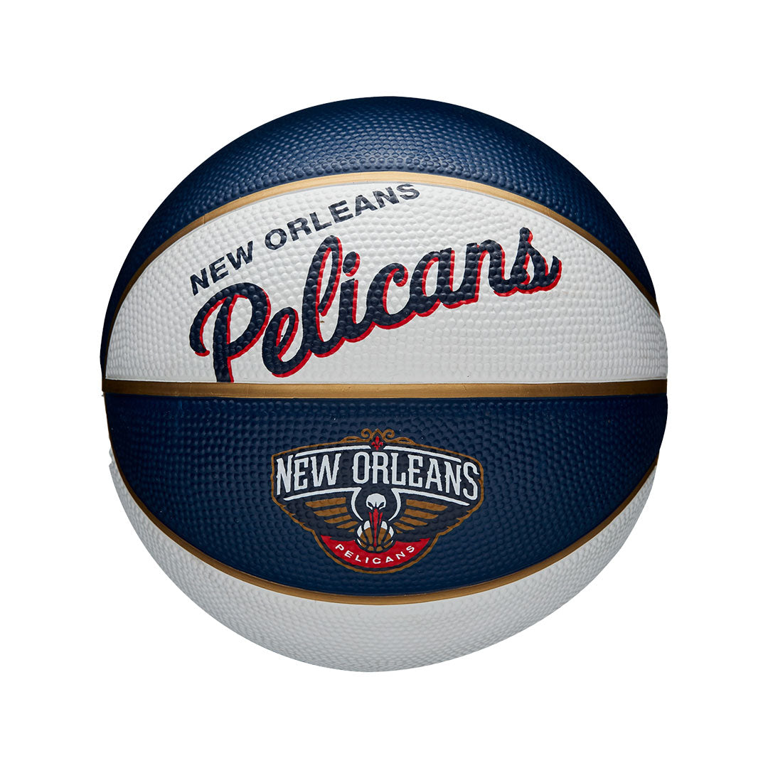 Wilson - NBA Retro Mini New Orleans Pelicans